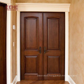 single piece main entrance wooden door with simple carving